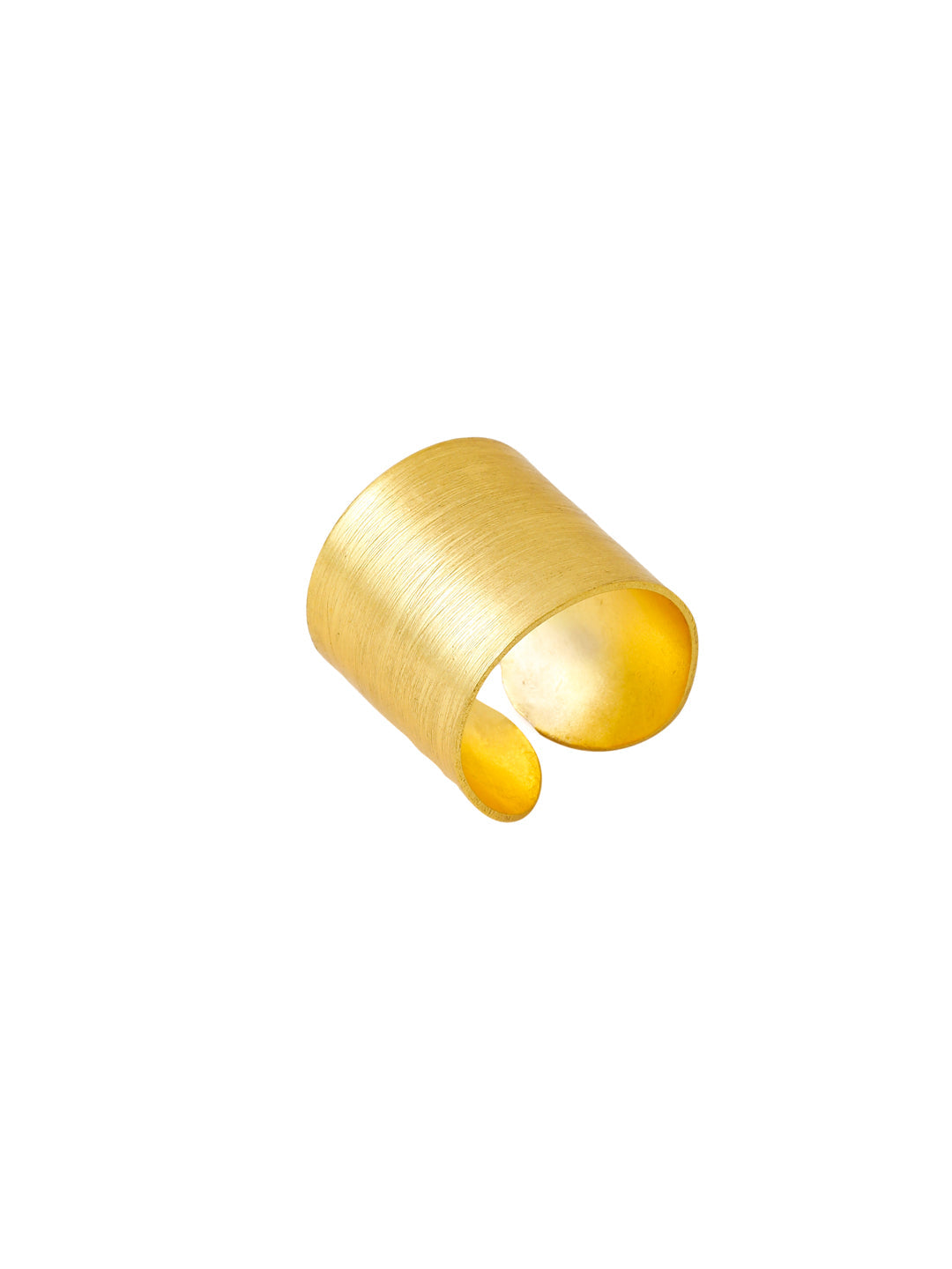 Women's Gold Plated adjustable finger Ring