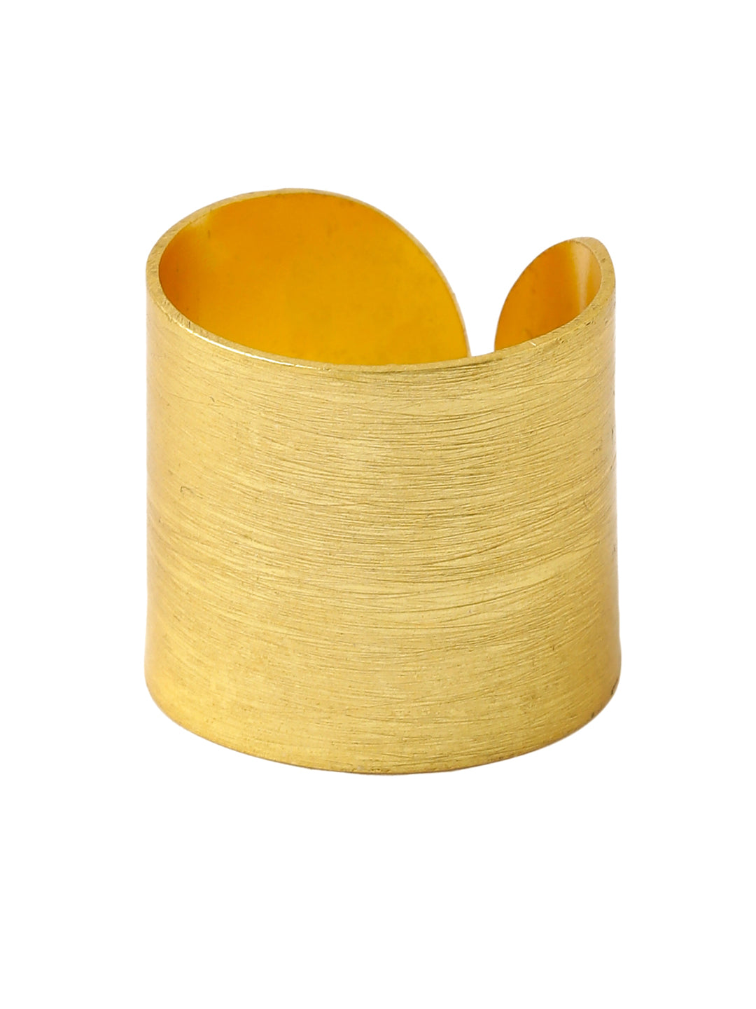Women's Gold Plated adjustable finger Ring