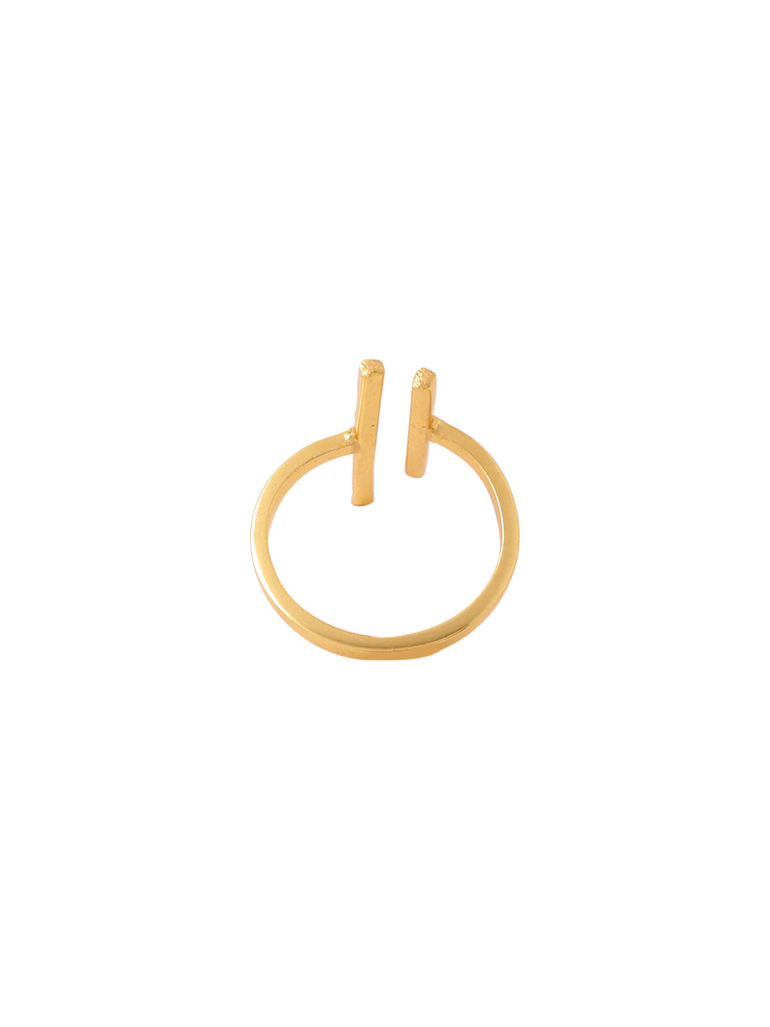 Women's Western Gold Plated Ajustable Finger Ring