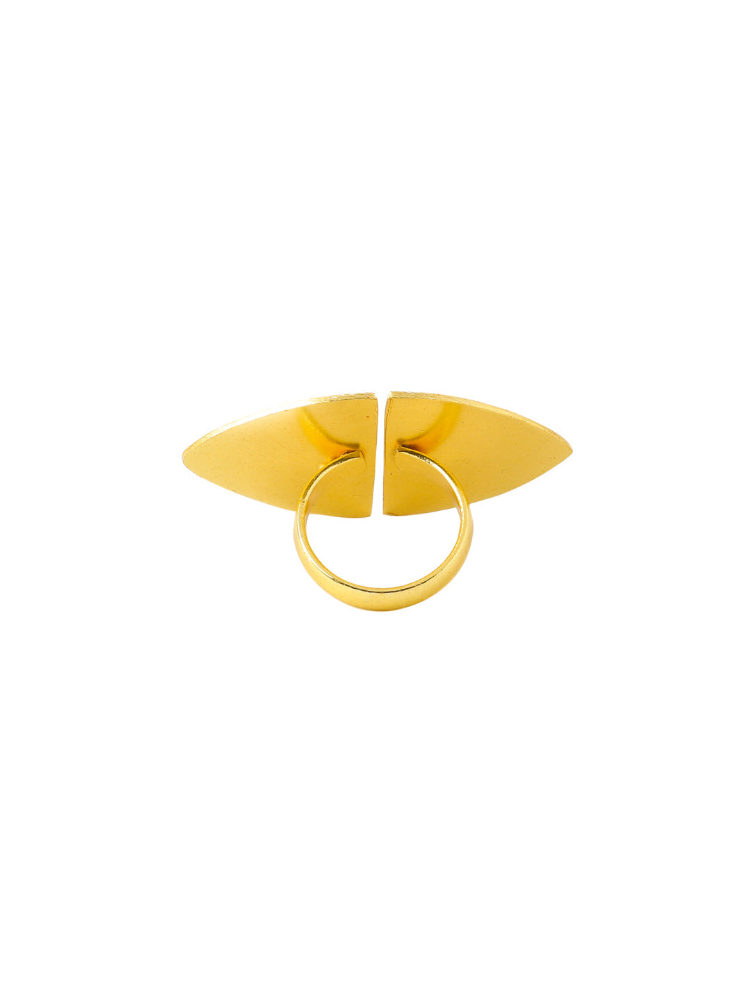 Women's Western Gold Plated Ajustable Finger Ring
