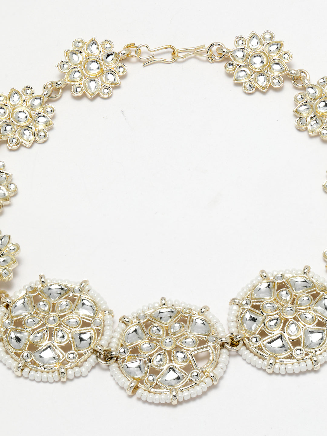 Women's Gold-Plated Traditional Trending Matha Patti