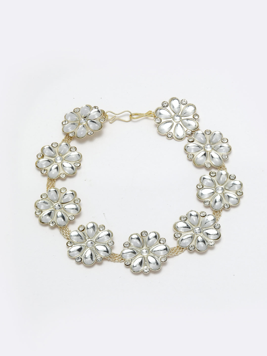 Women's Gold-Plated Traditional Trending Matha Patti