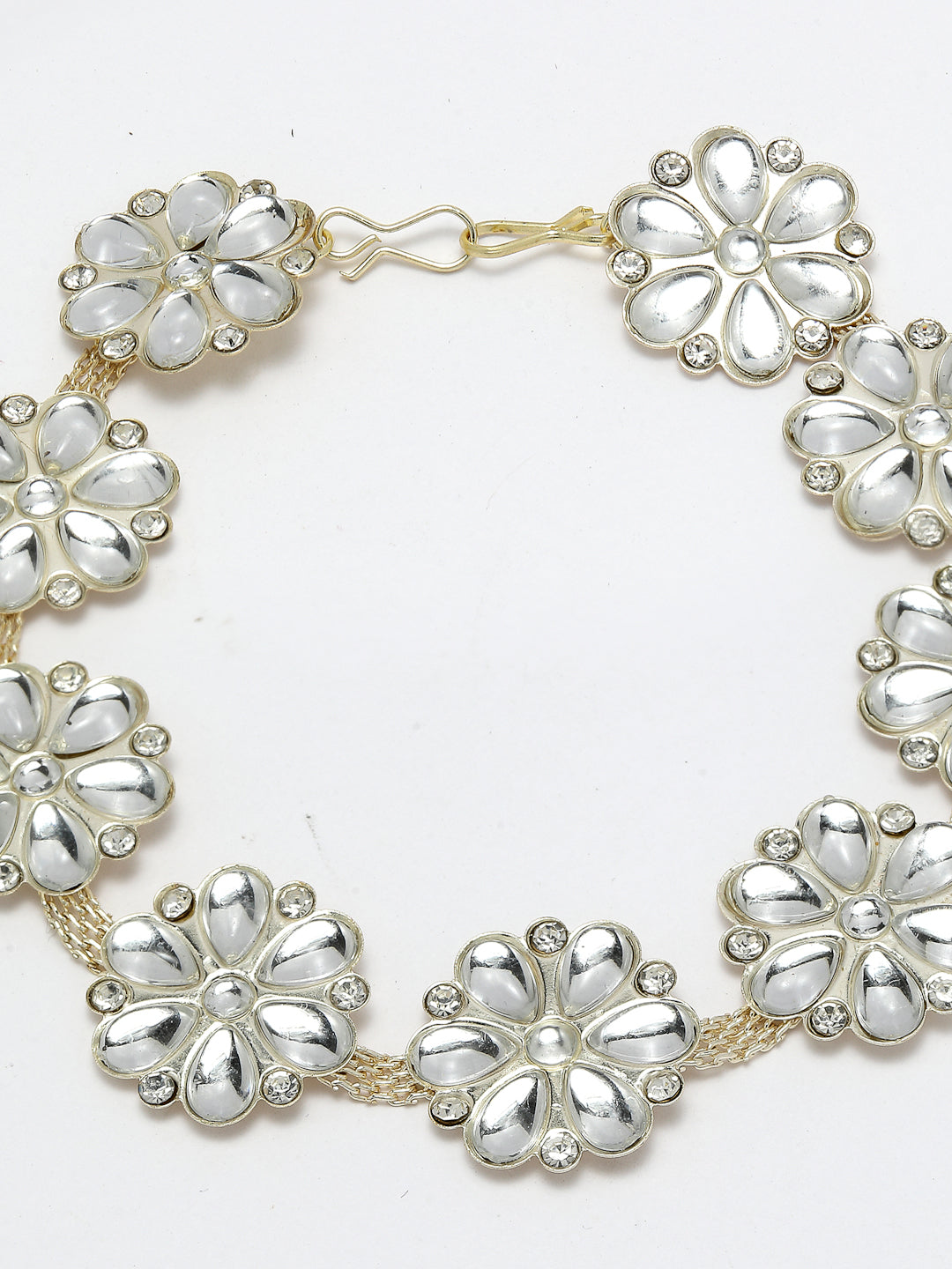 Women's Gold-Plated Traditional Trending Matha Patti