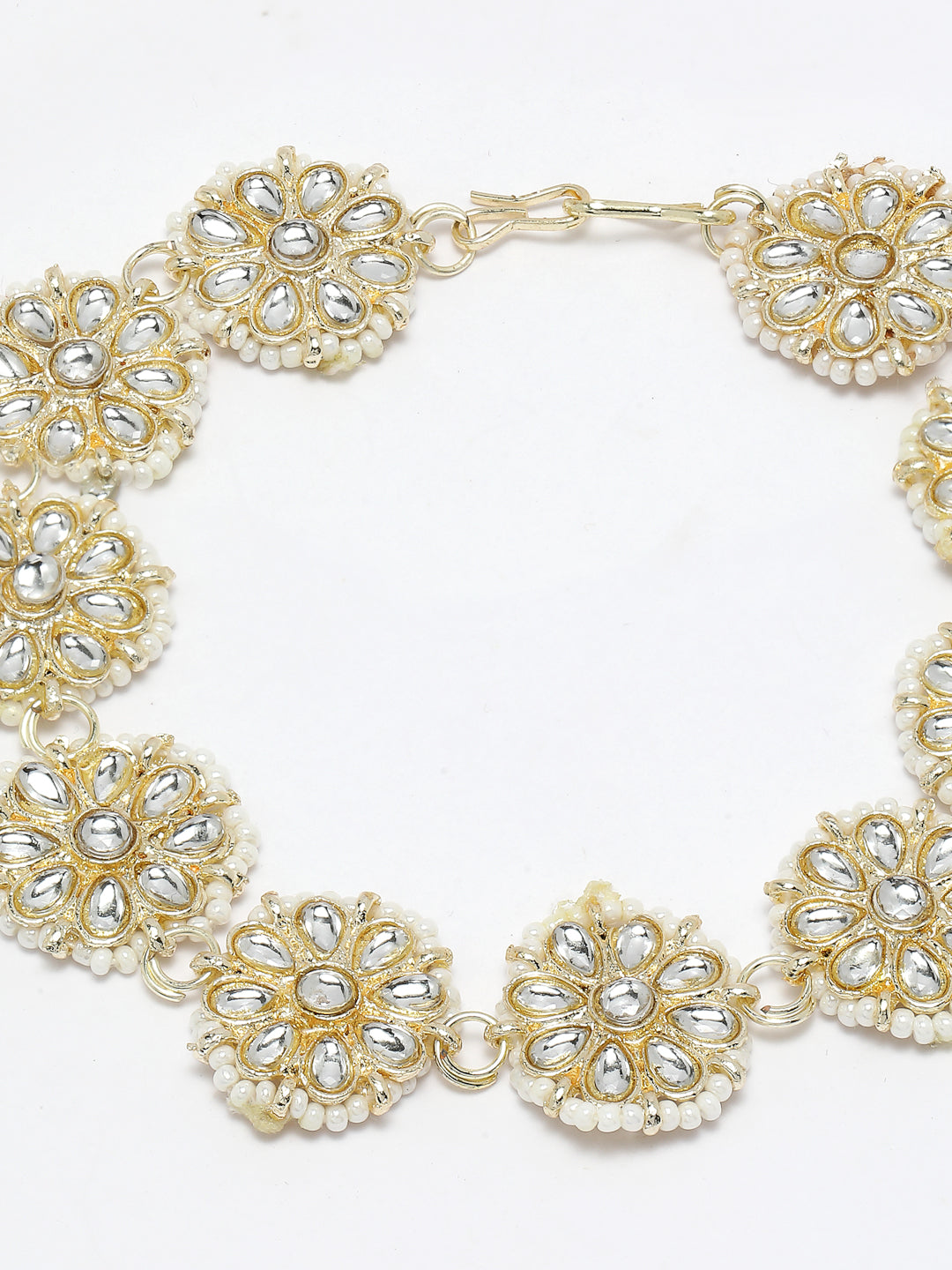 Women's Gold-Plated Traditional Trending Matha Patti