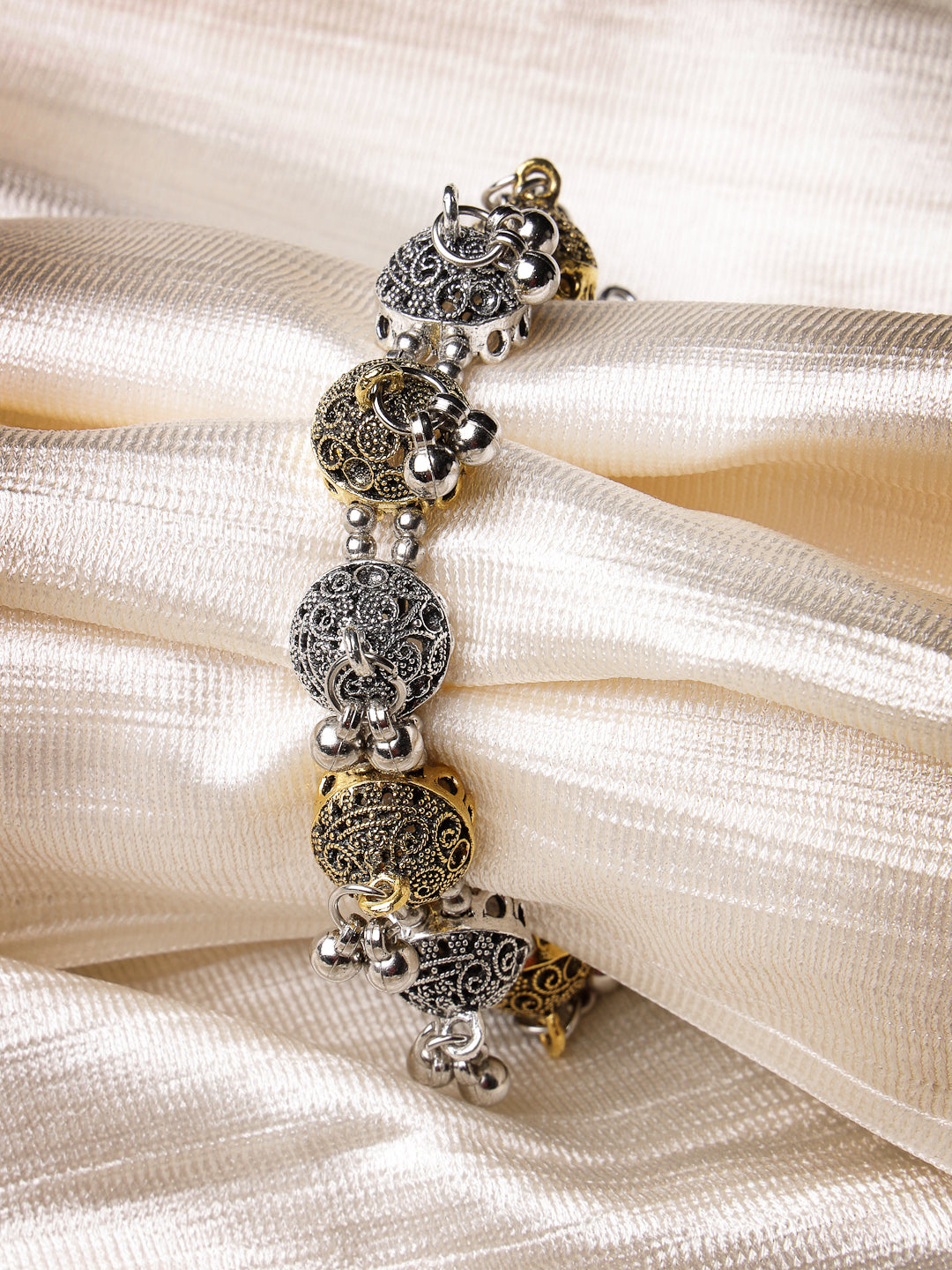 Women's Gold Plated Stylish Latest Design Multicolor Bracelet