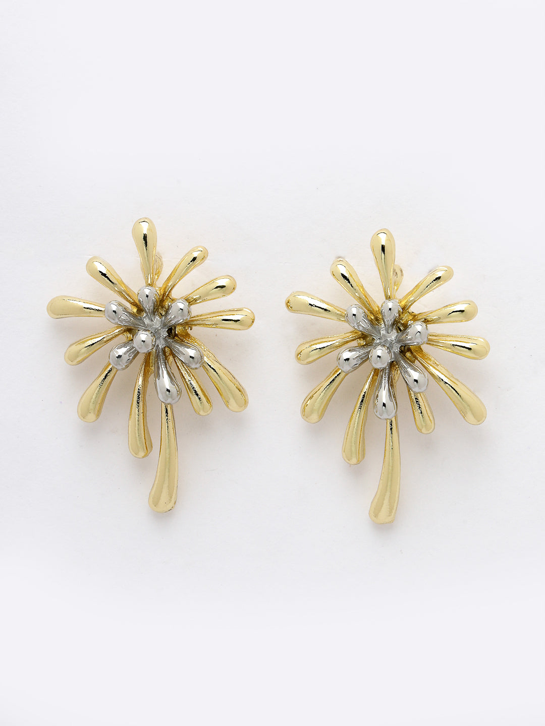 Women's Gold-Plated Drop Earrings - NVR