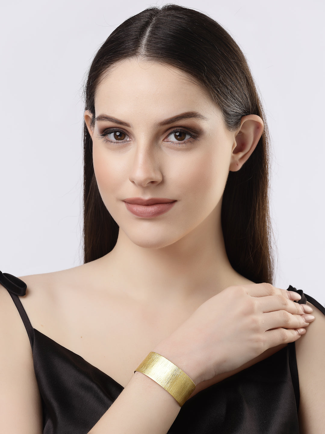 Women's Gold-plated Western Cuff Bracelet
