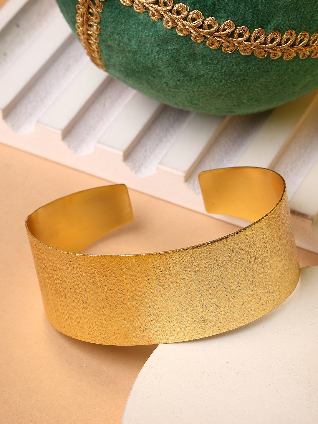Women's Gold-plated Western Cuff Bracelet
