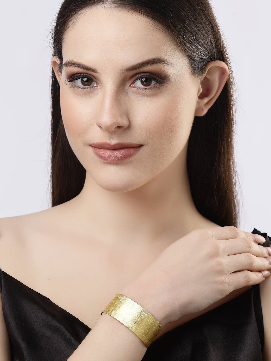 Women's Gold-plated Western Cuff Bracelet