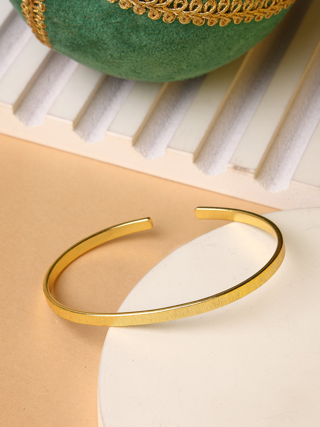 Women's Gold-plated Western Cuff Bracelet