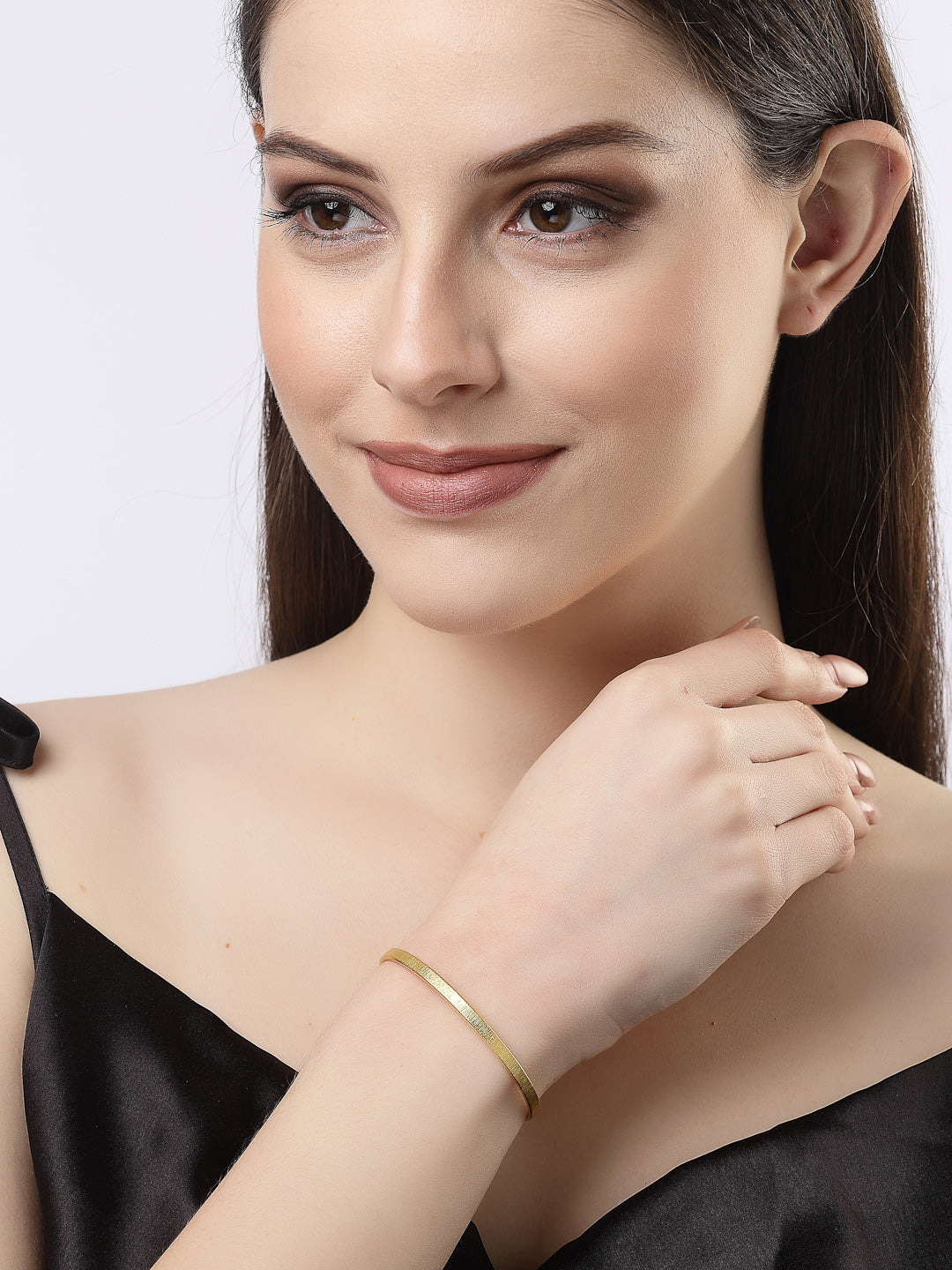 Women's Gold-plated Western Cuff Bracelet