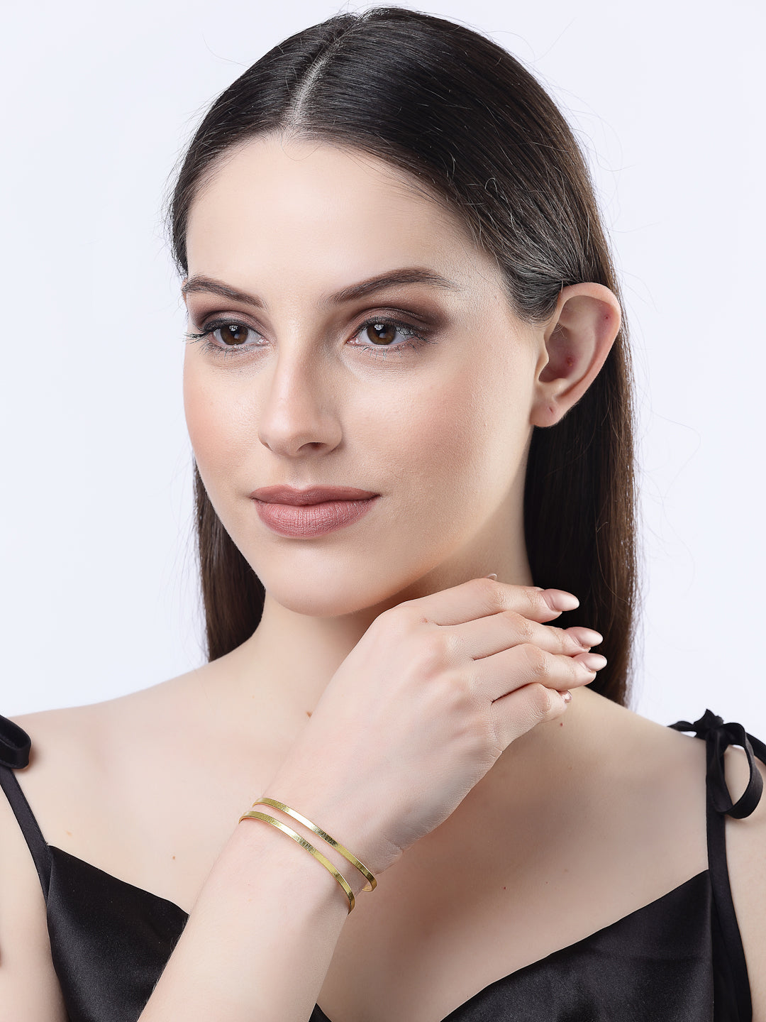 Women's Gold-plated Western Cuff Bracelet