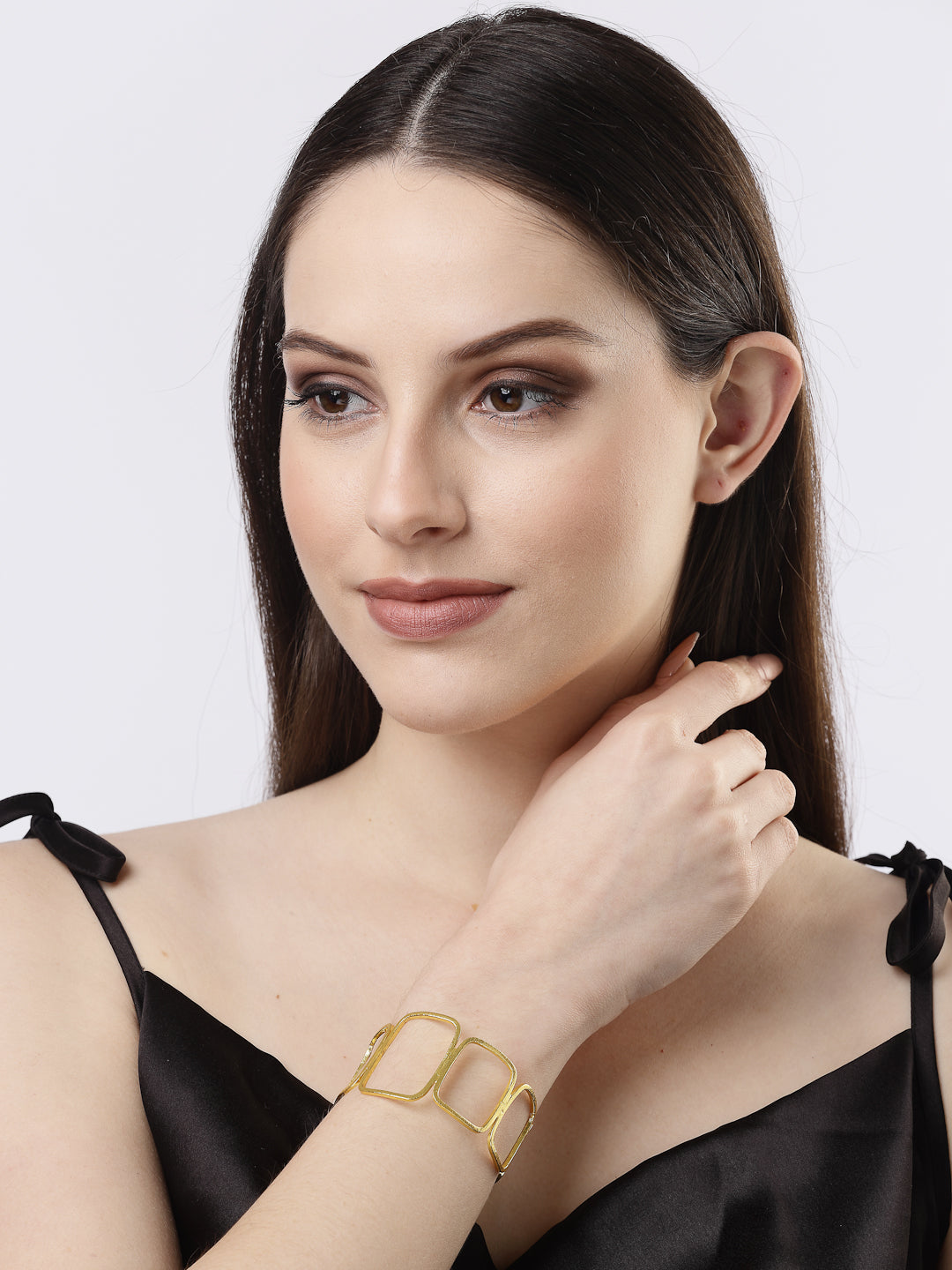 Women's Gold-plated Western Cuff Bracelet