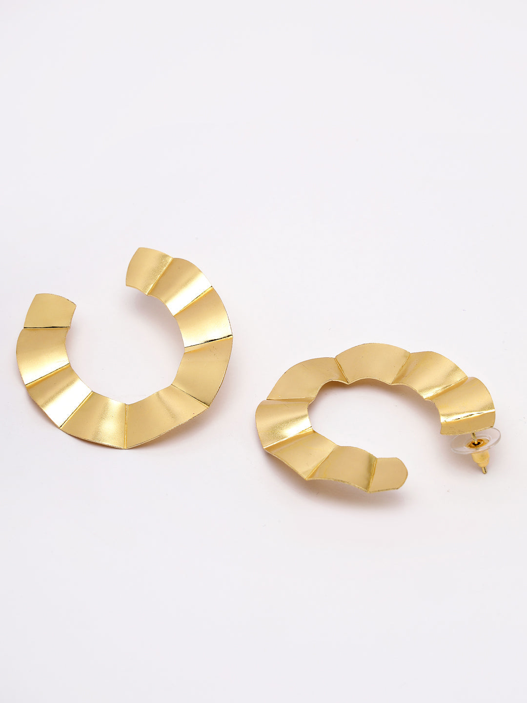 Women's Gold-plated Contemporary Drop Earrings