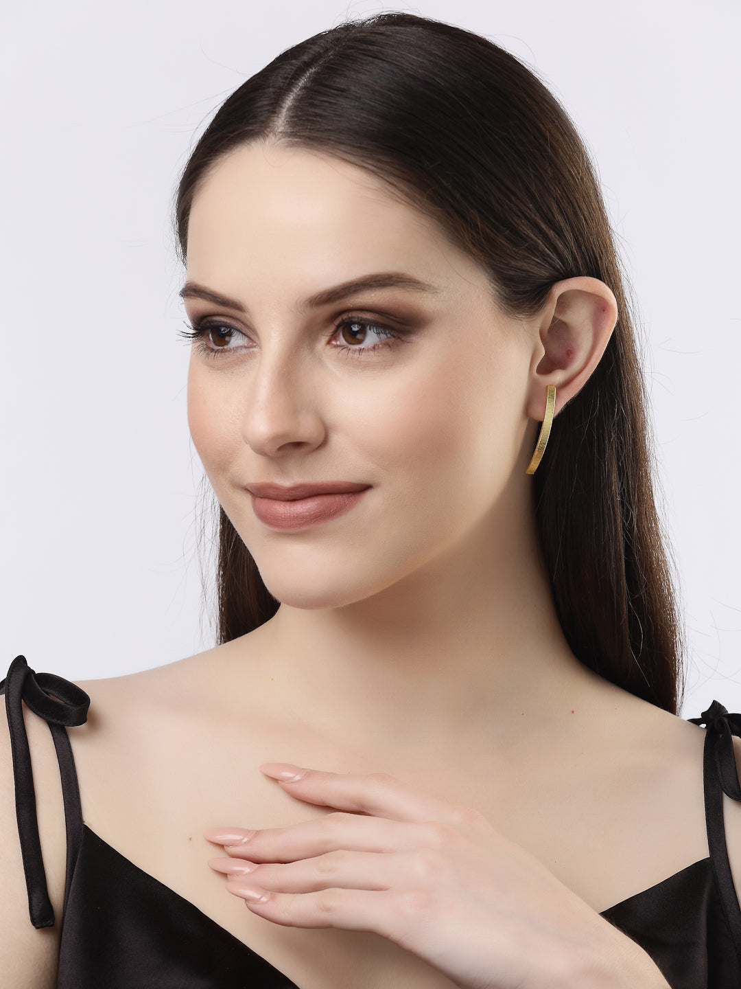 Women's Gold-plated Geometric shape Drop Earrings