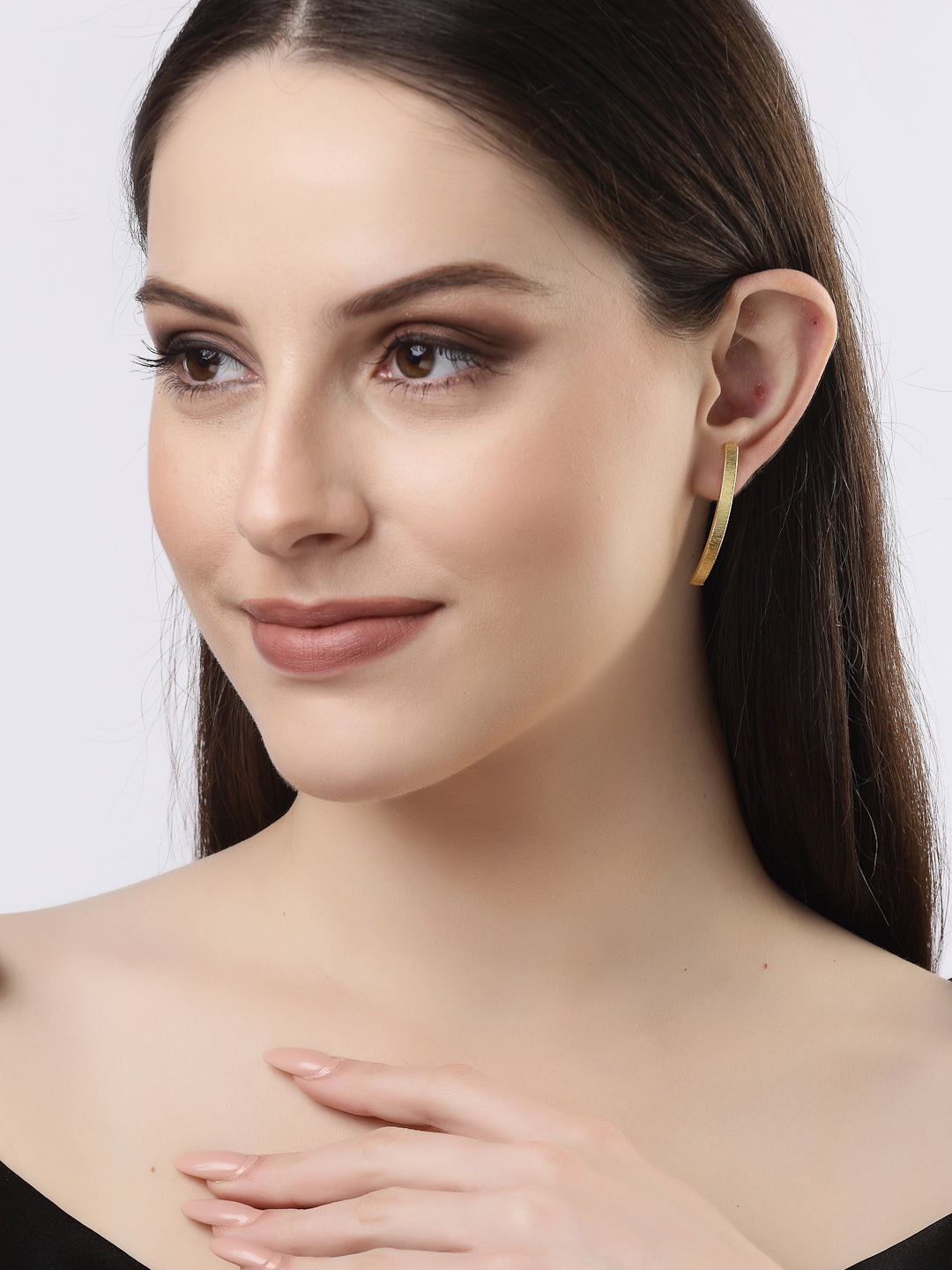 Women's Gold-plated Geometric shape Drop Earrings