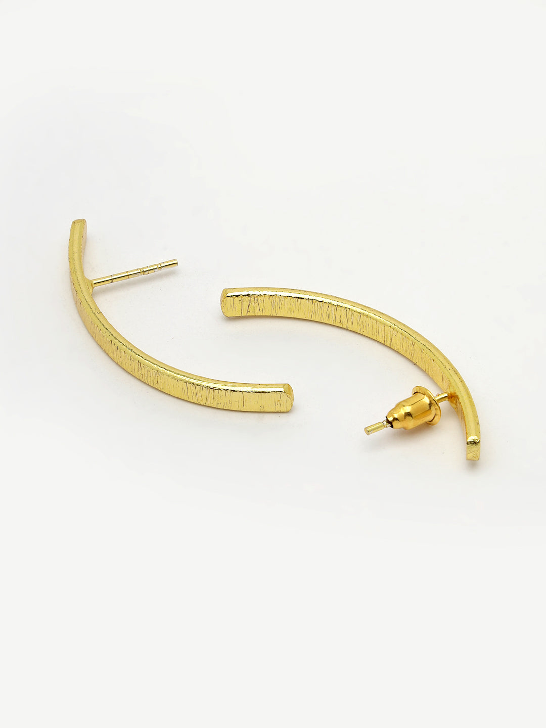 Women's Gold-plated Geometric shape Drop Earrings - NVR