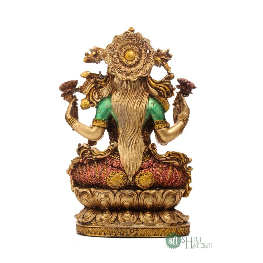 Goddess Lakshmi Idol 9 Inch By Trendia Decor