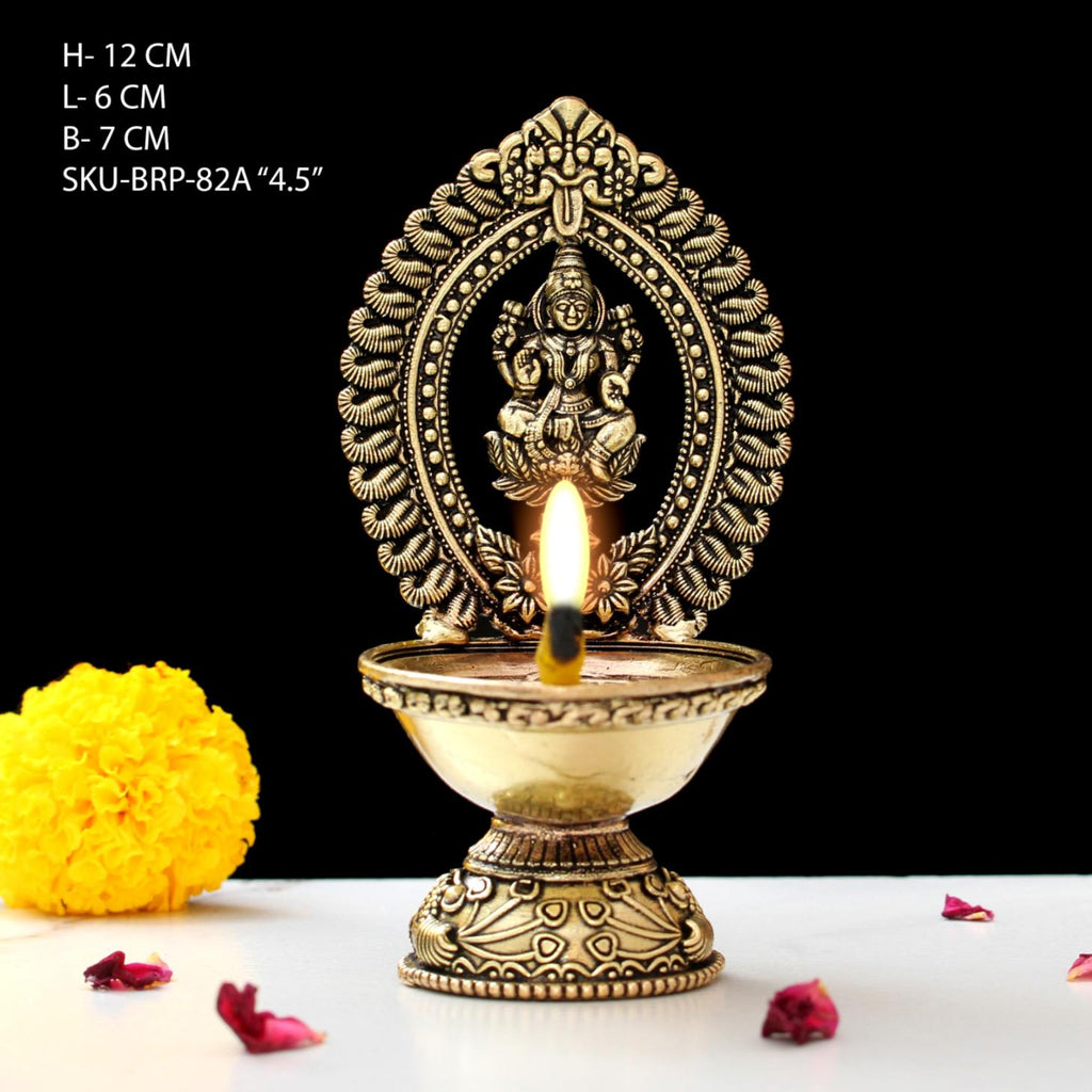 4.5" BRASS LAXMI DEEPAK BRP-1