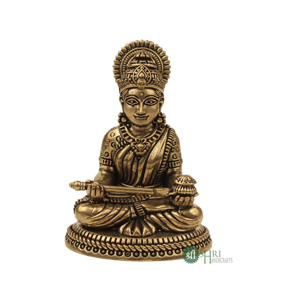 3" BRASS ANPURNA DEVI