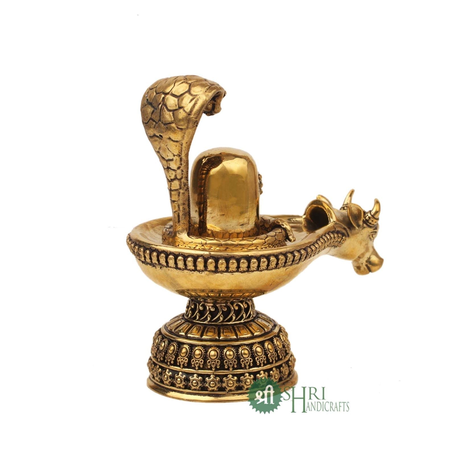 Brass Shivling Idol 4 Inch By Trendia Decor