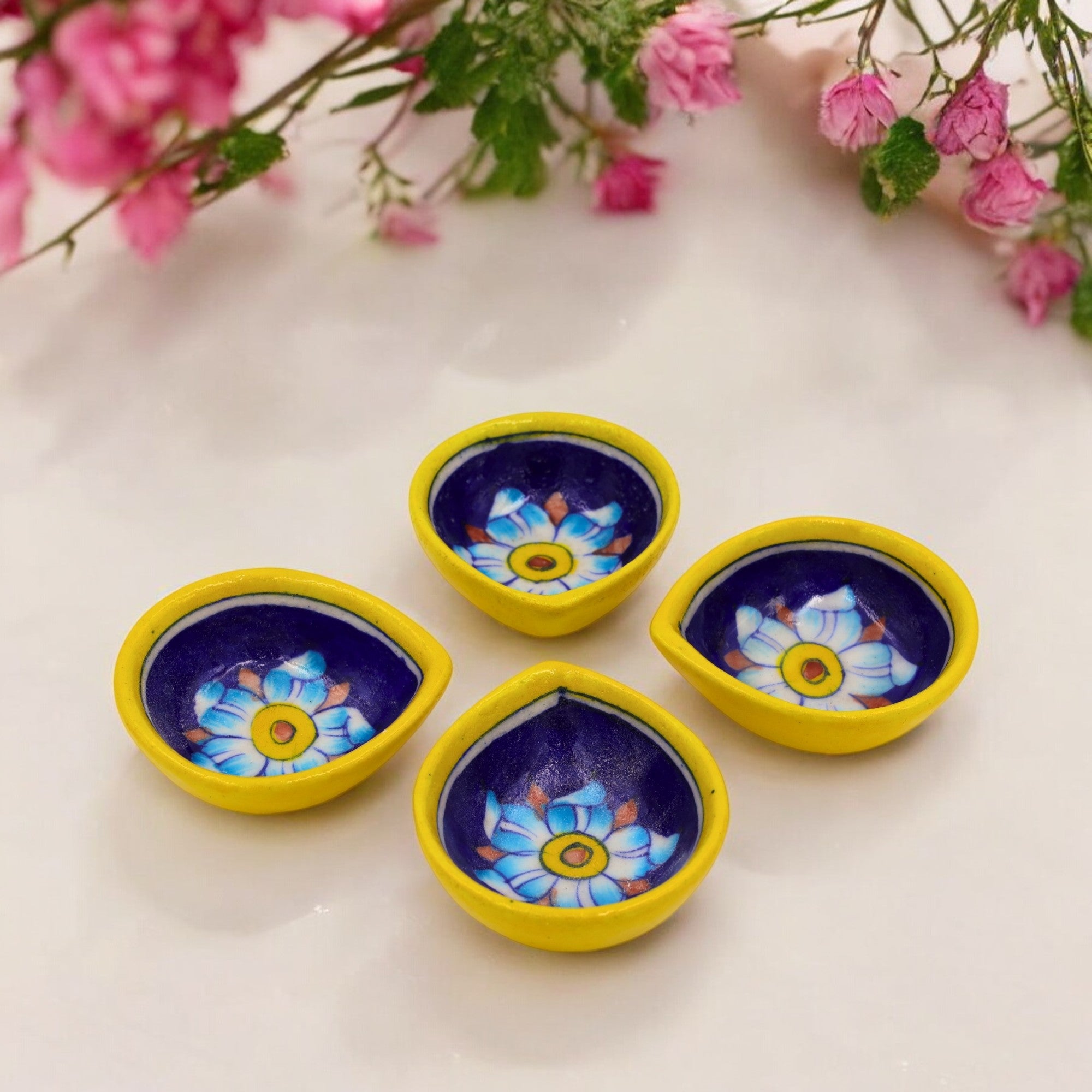 Natriel Blue Pottery Diyas-Set 