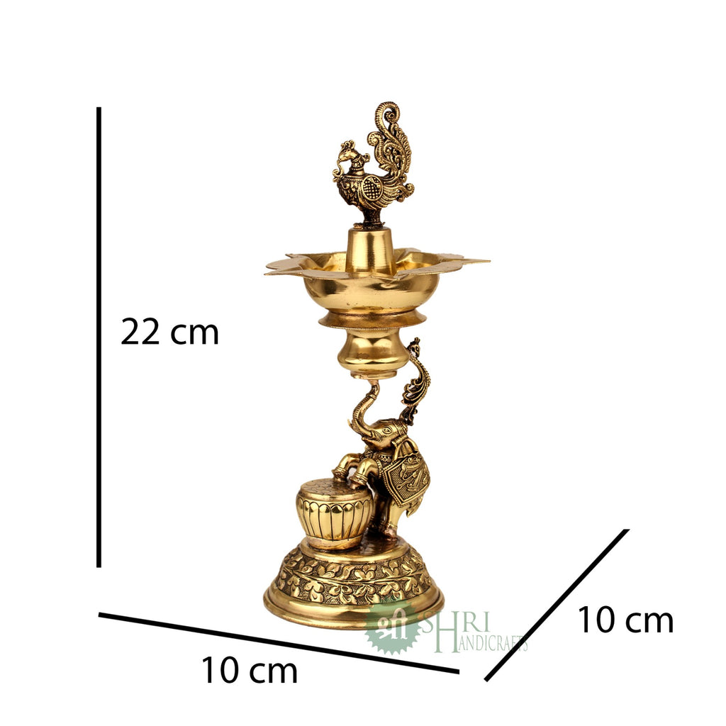 8" BRASS SAMAI DEEPAK BRP-1