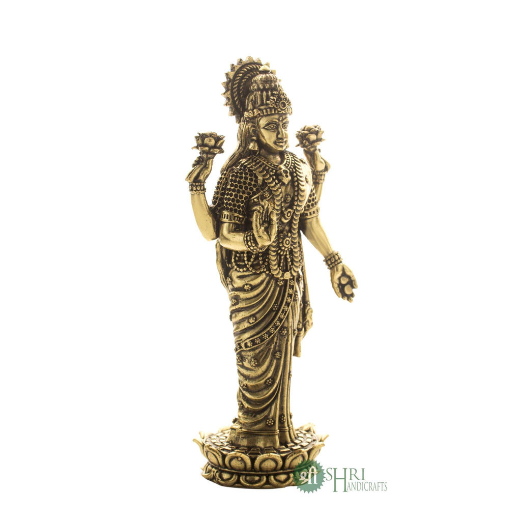 BRP115A06 (6" BRASS LAXMI STANDING BRP-1)