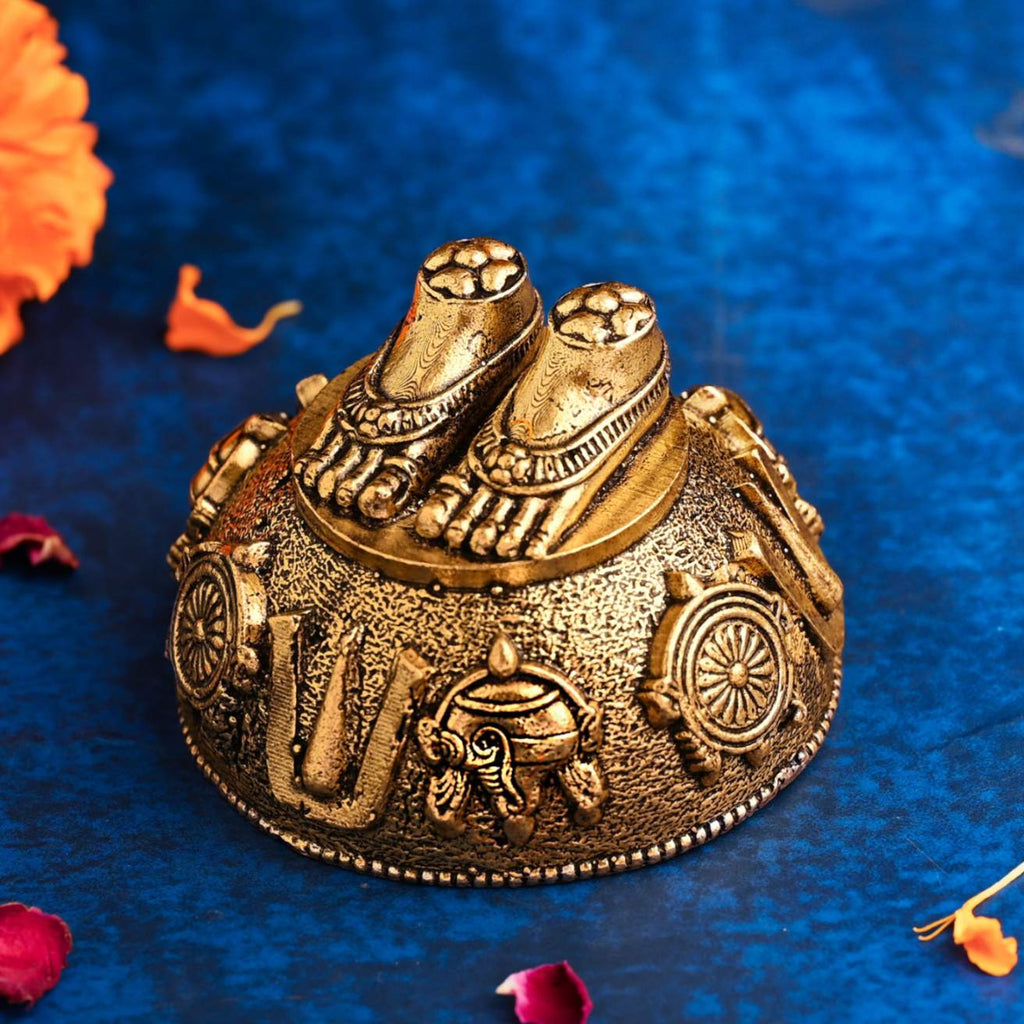 BRP178A - BRASS CHARAN PADUKA