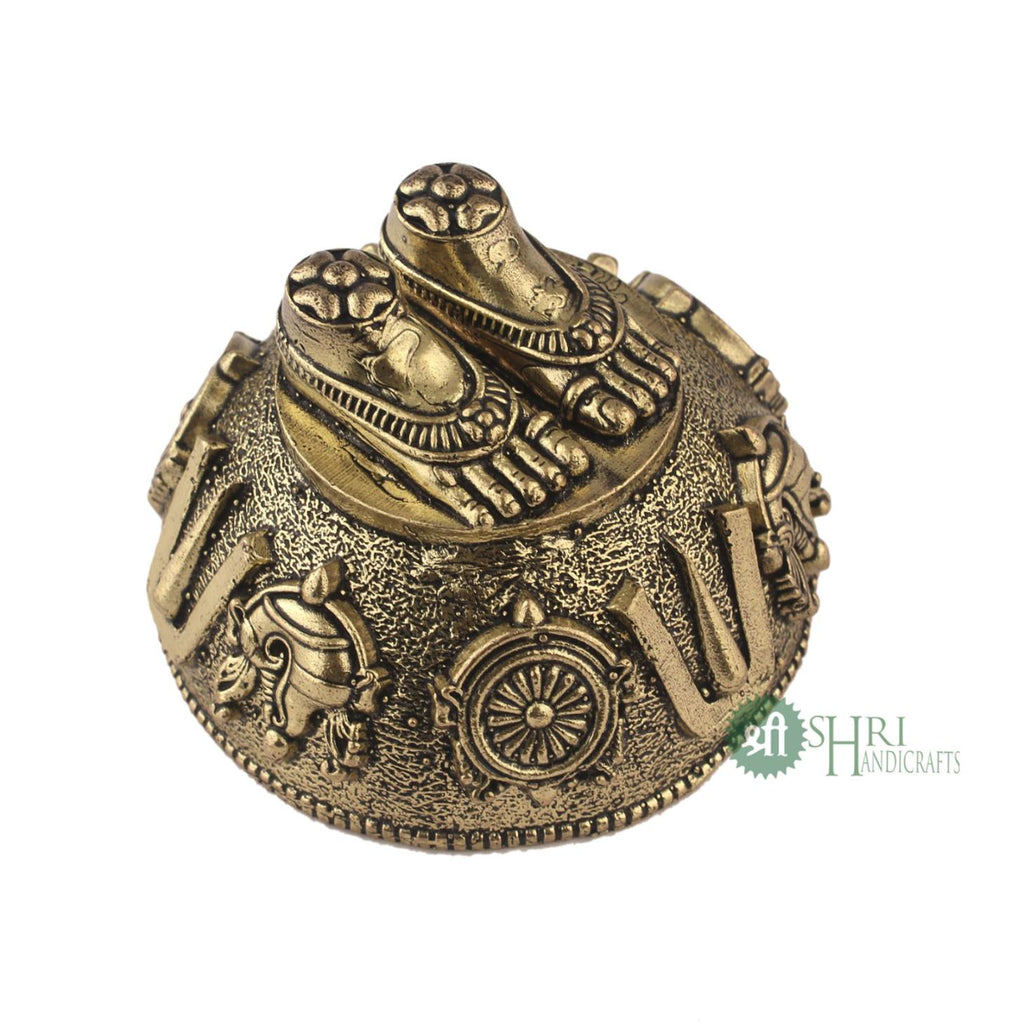 BRP178A - BRASS CHARAN PADUKA