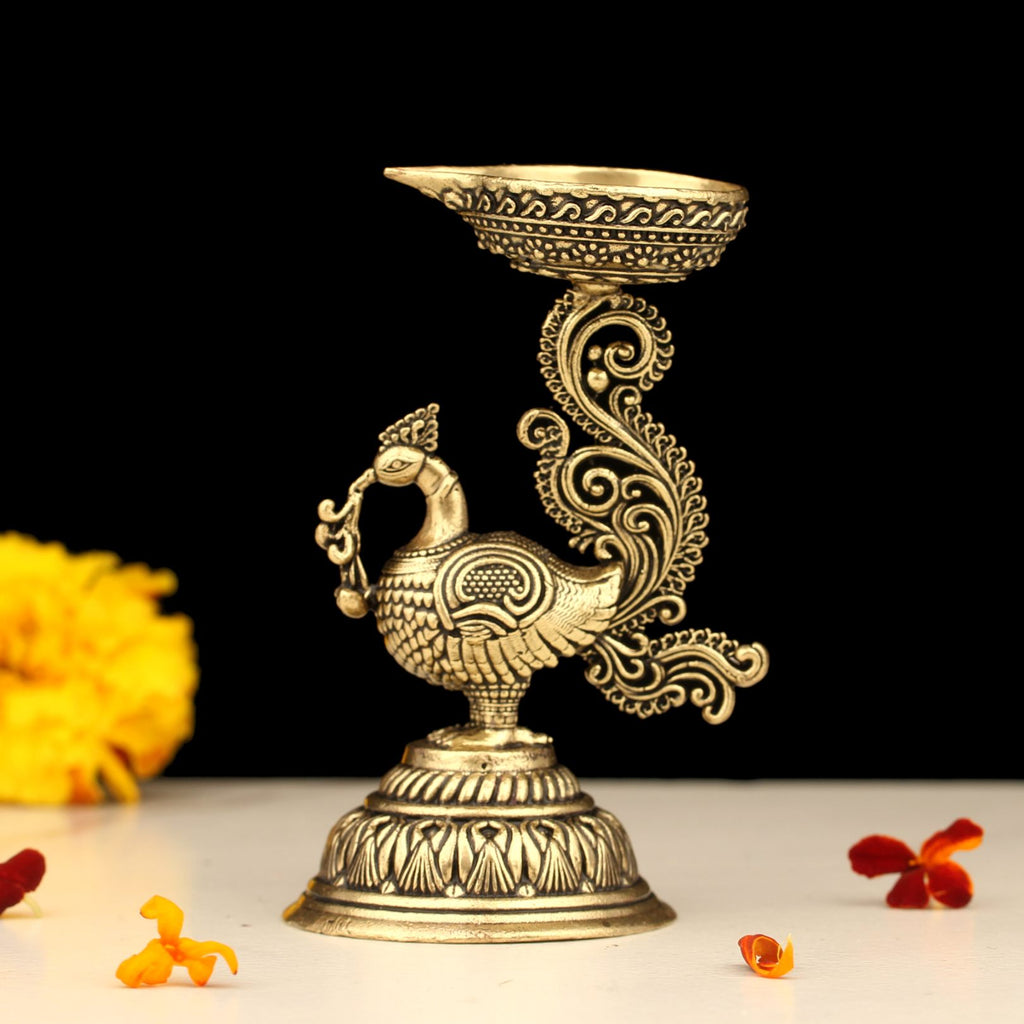 3" BRASS BIRD DEEPAK