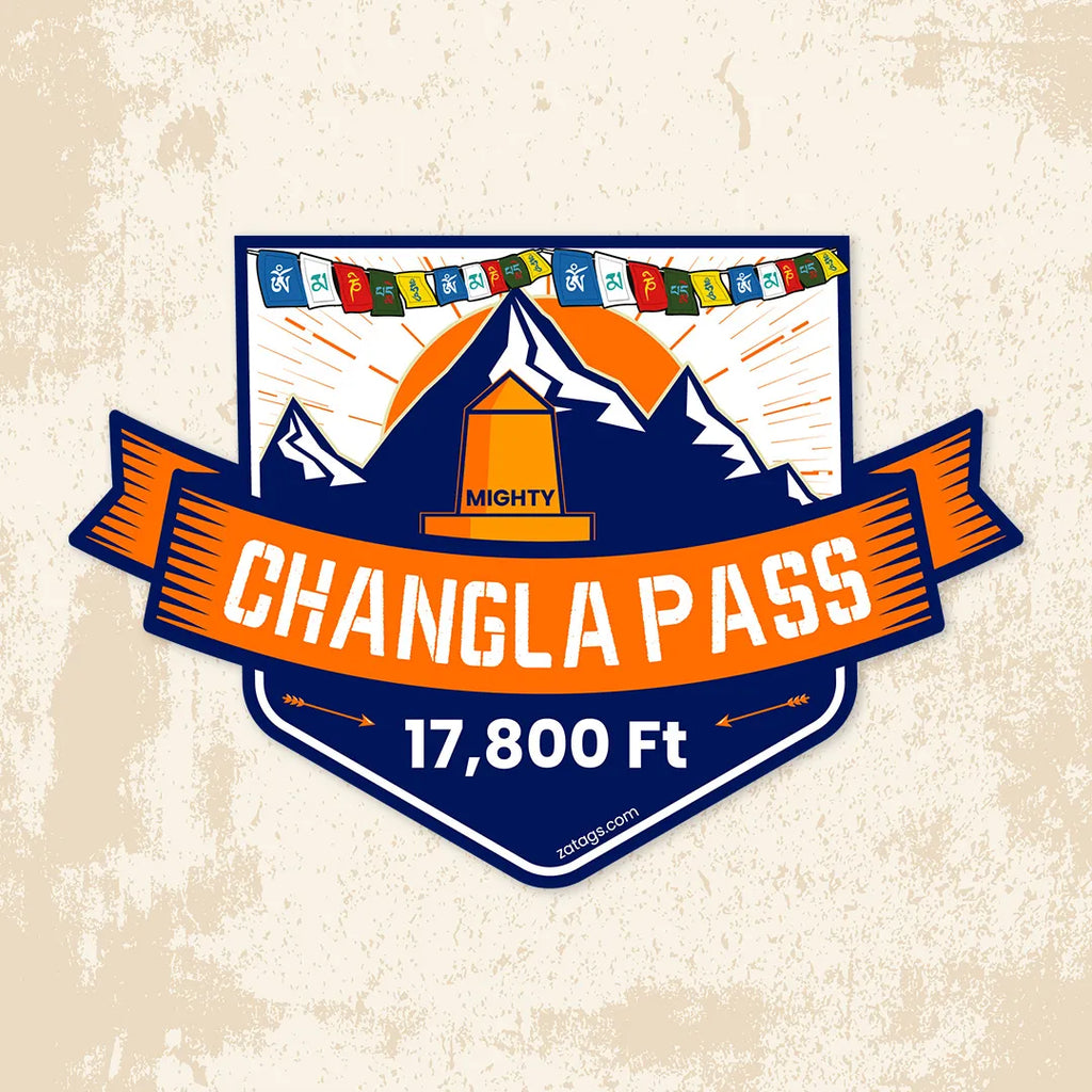 Changla Pass - Bumper Sticker