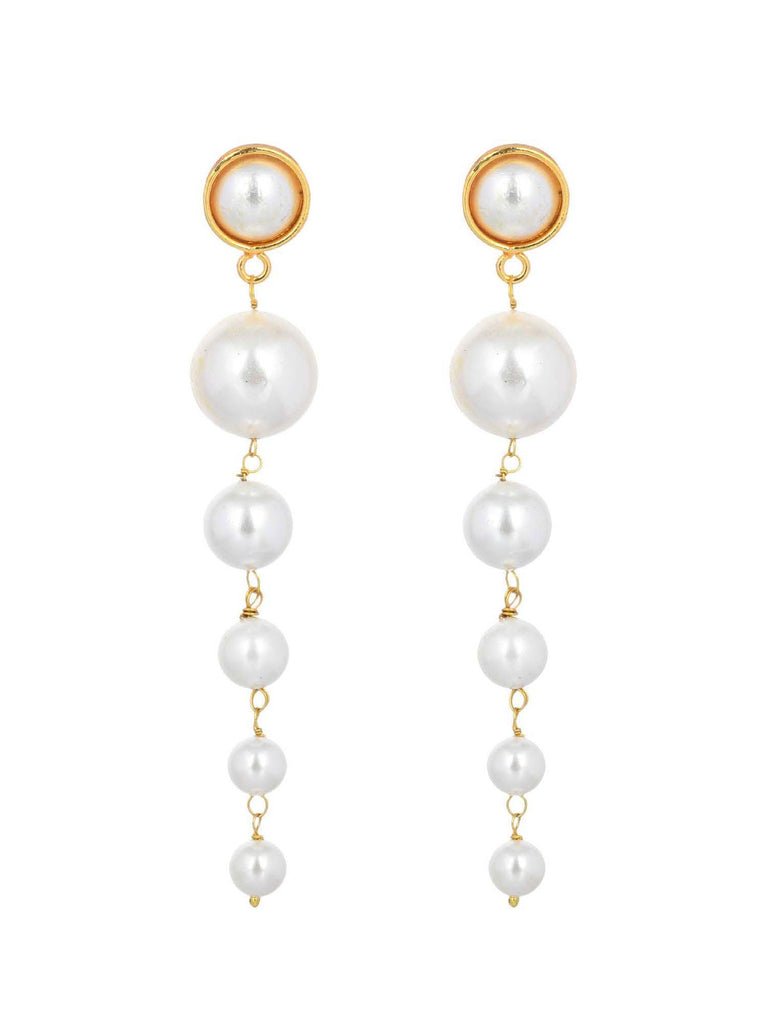 Women's Pearl Dangler Earring