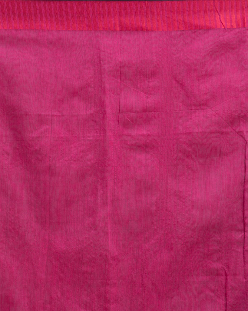 Women's Royel Blue Cotton Blend Handloom Saree