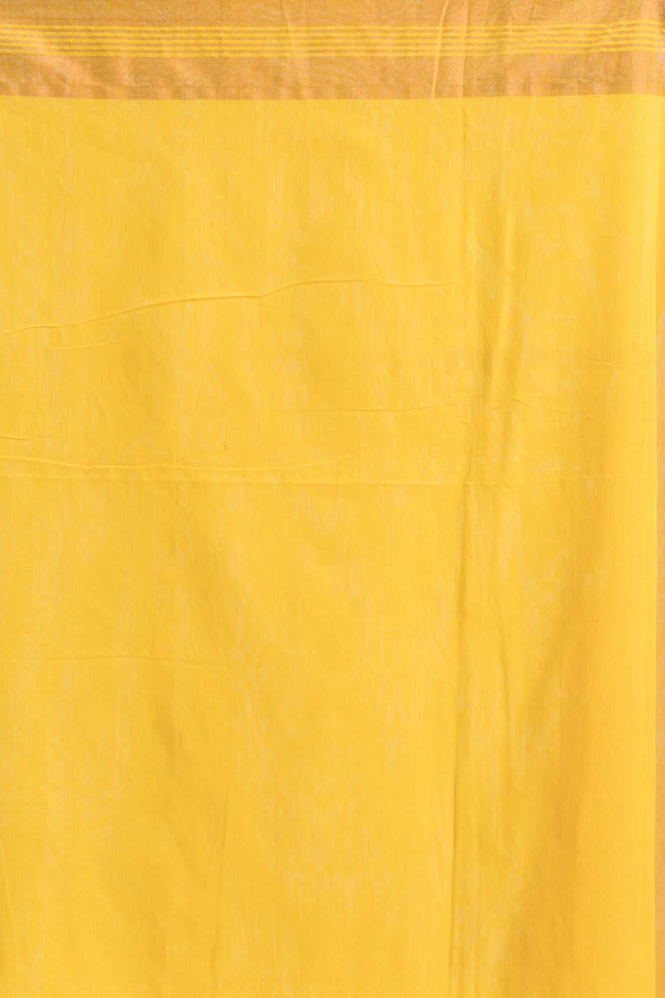 Women's Yellow Handloom Cotton Tangail Saree - Piyari Fashion
