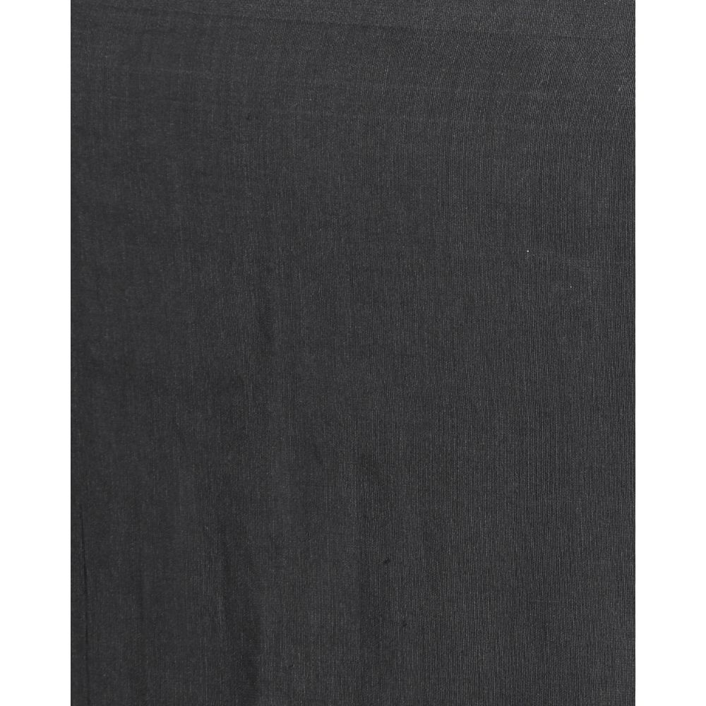 Women's Handspun Cotton Olive Handloom Saree