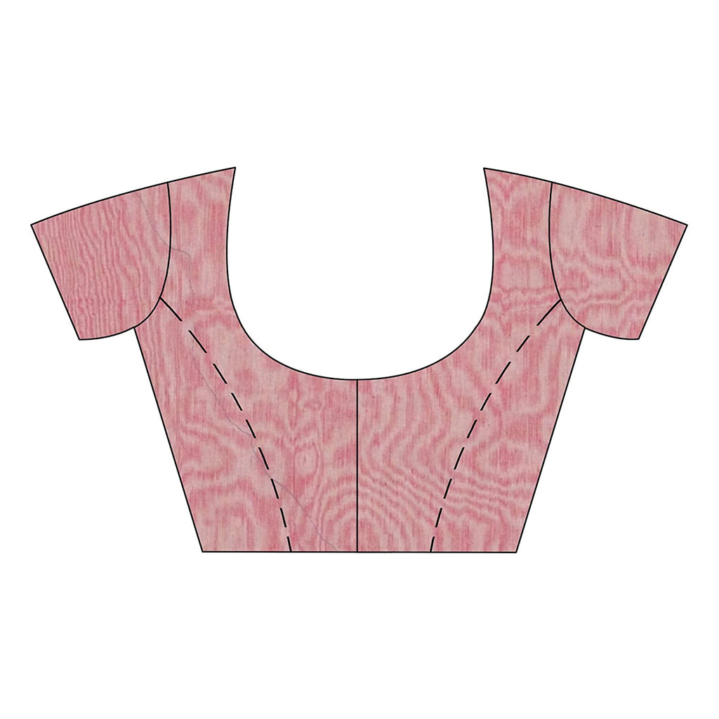 Women's Tant Silk Handloom Green Cotton Saree Sequence Work