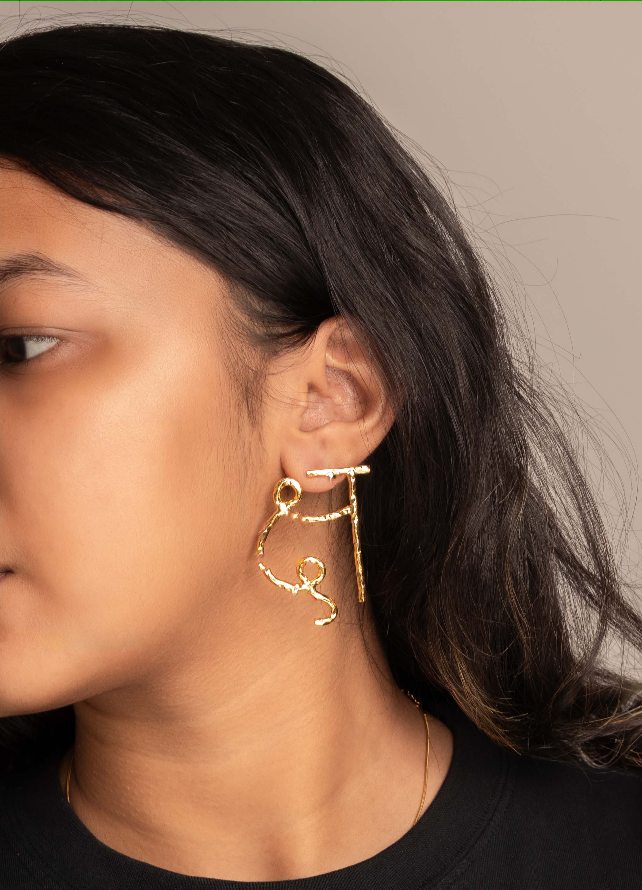 Women's Akshar Earring E8E - Zurii Jewels
