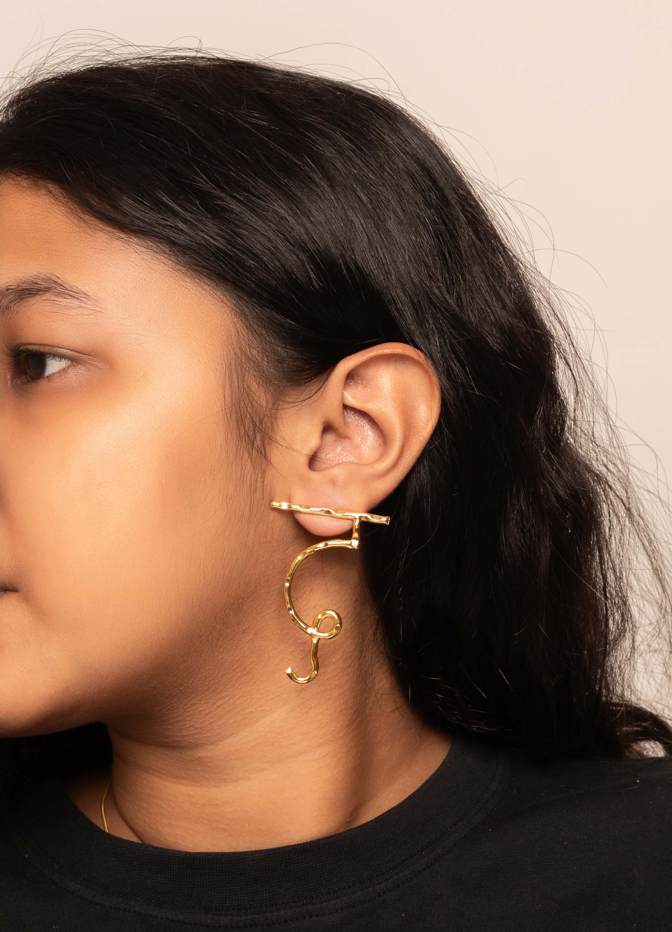 Women's Akshar Earring E208