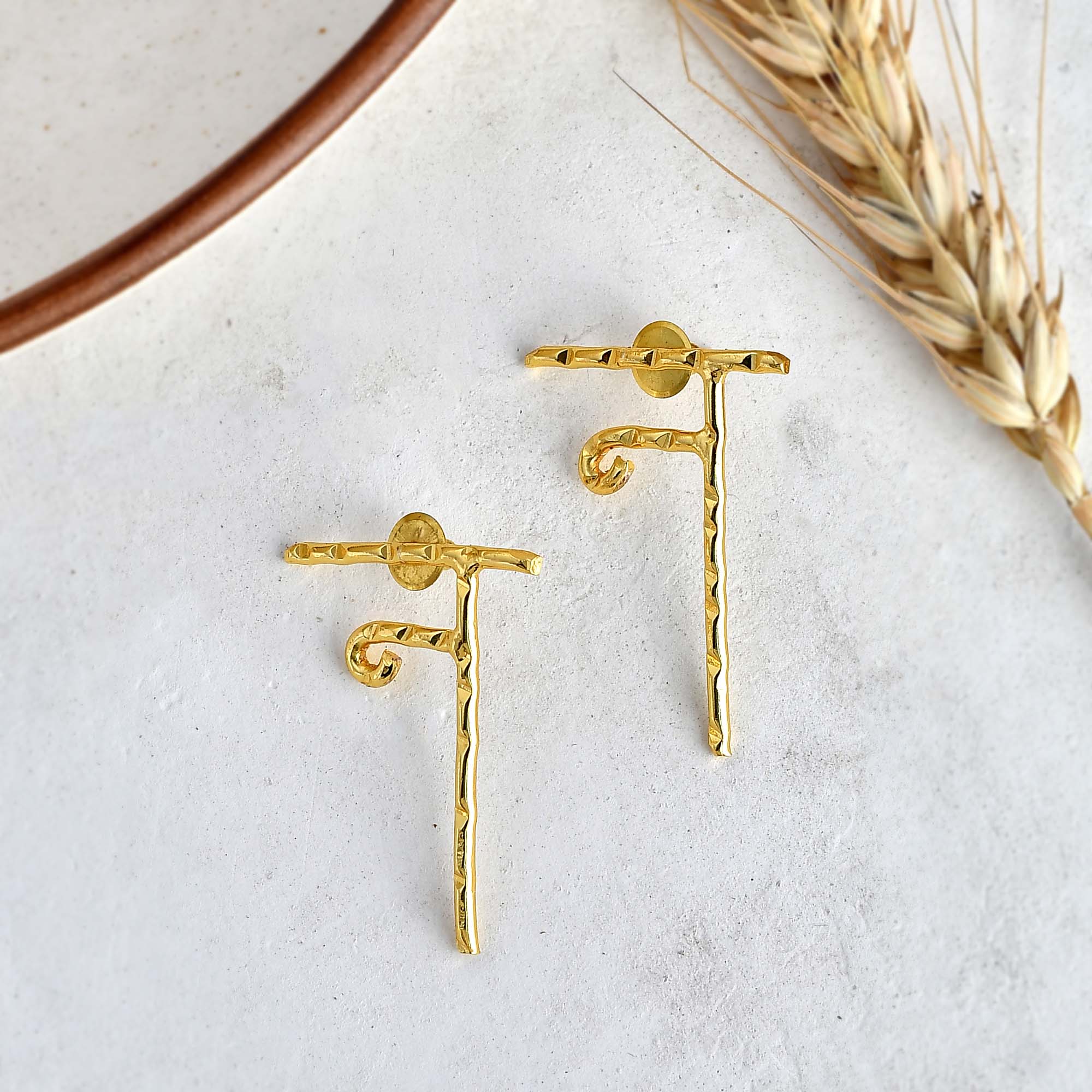 Women's Akshar Earring E301