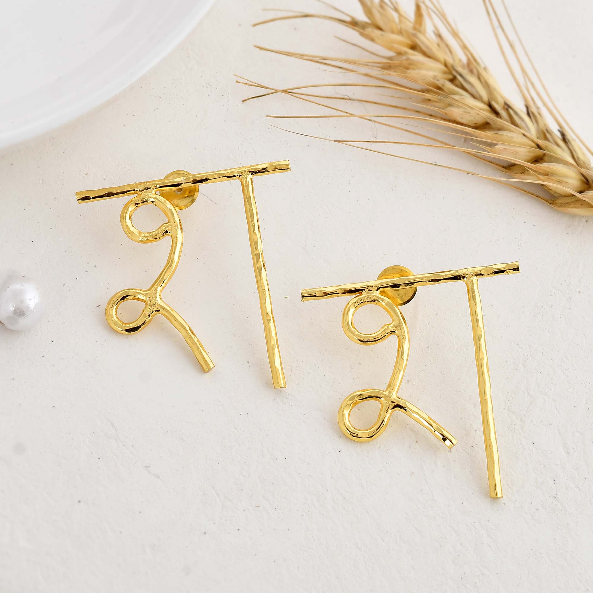 Women's Akshar Earring 155P