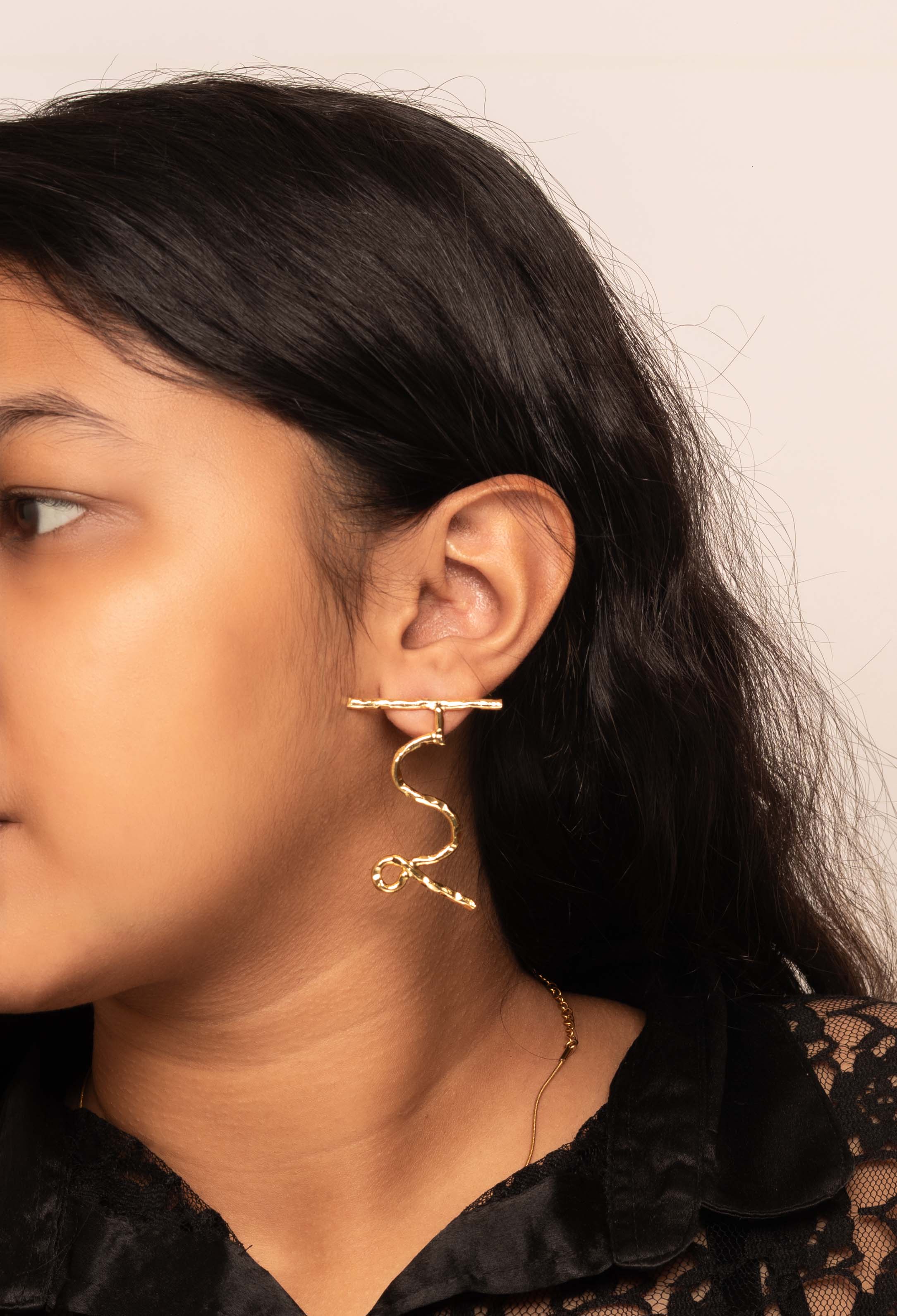 Women's Akshar Earring Ee1 - Zurii Jewels