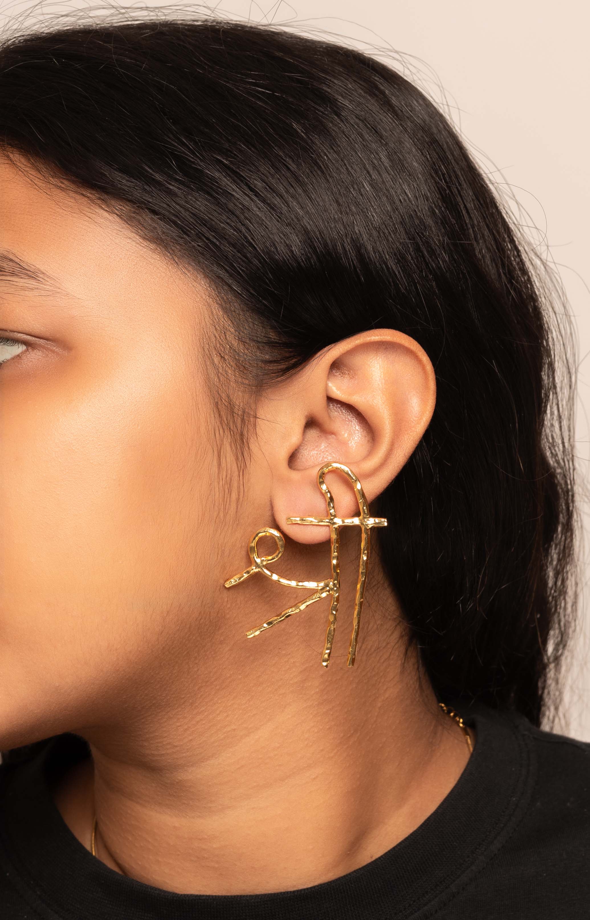 Women's Akshar Earring Srr1 - Zurii Jewels