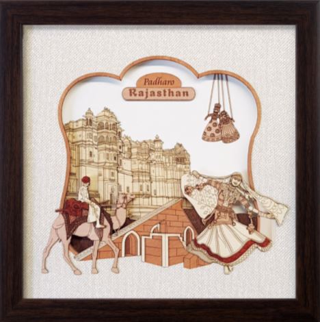 10X10 Padharo Rajastan Frame