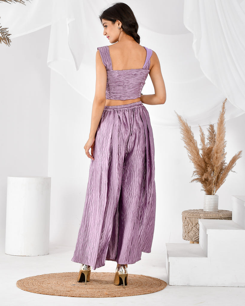 Women's Lavender Coord Set