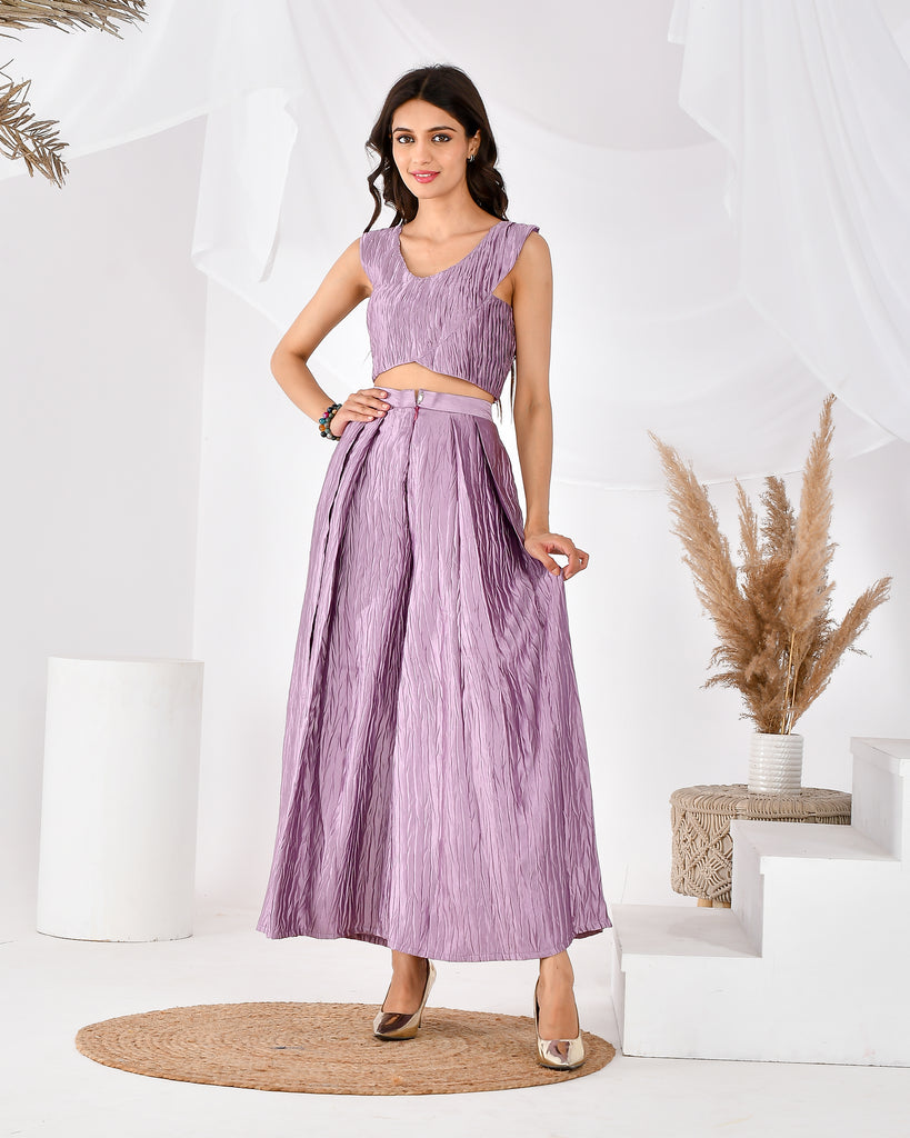 Women's Lavender Coord Set