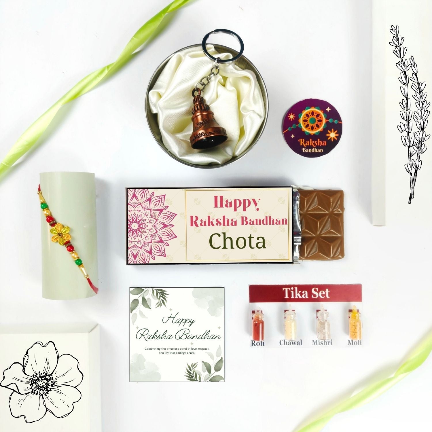 Special Rakhi Chocolate Gift Theme Hamper For Bhai