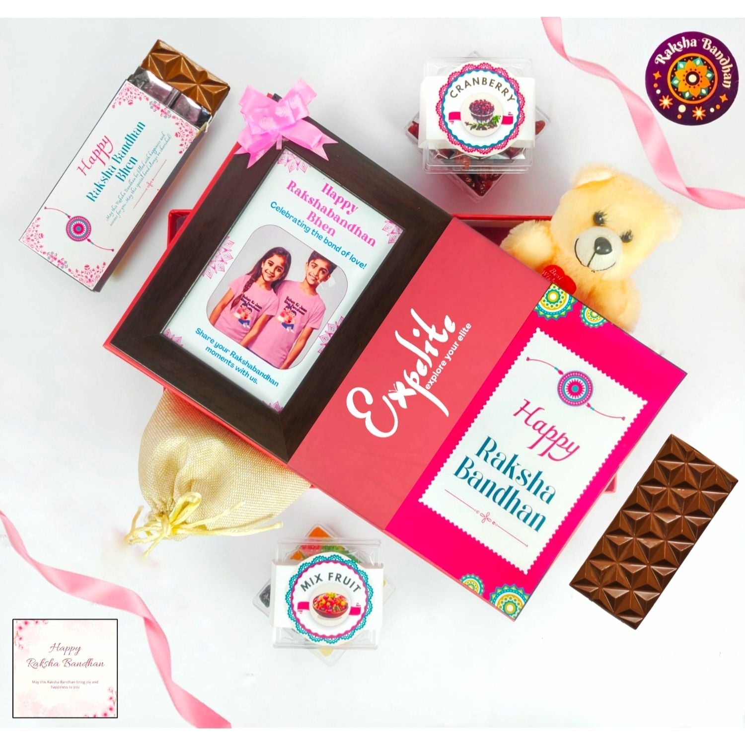 Special Personalized Rakshabandhan Hamper For Sister