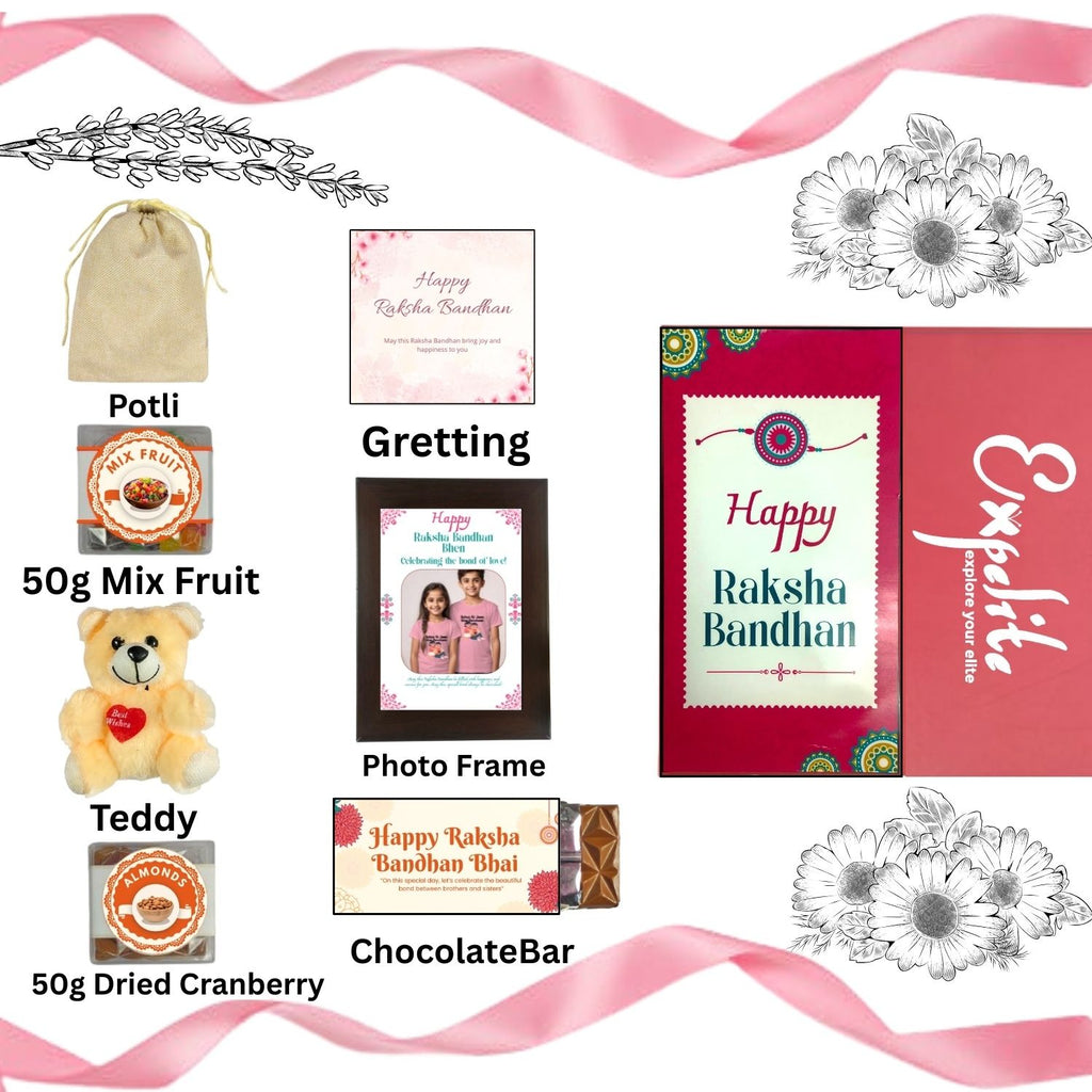 Special Personalized Rakshabandhan Hamper For Sister