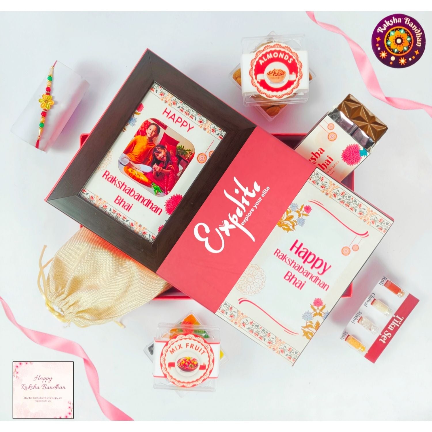 Special Customized Rakhi Gift Hamper For Brother, Rakhi Gift For Brother Kids